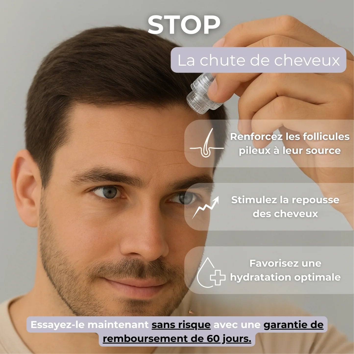 TECHNOLOGIE CAPILLAIRE MICRO-INFUSE® – HOMME
